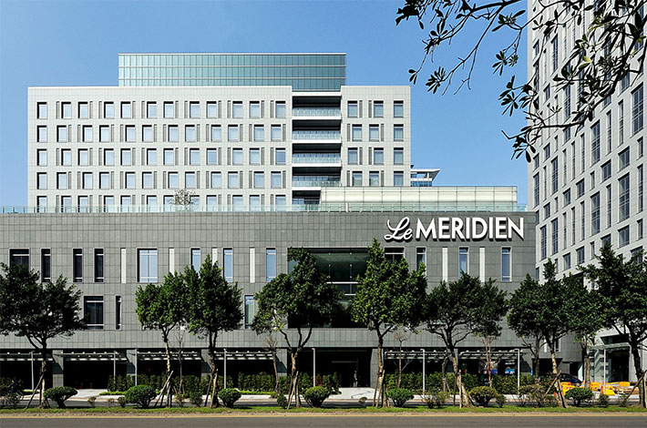 Le Meridien Hotel and Shinkong Financial Center